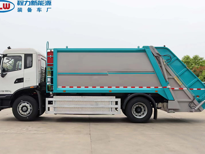 東風(fēng)天錦12立方純電動(dòng)壓縮垃圾車(chē)